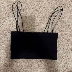 Aritzia Sunday Best Black Bandeau
